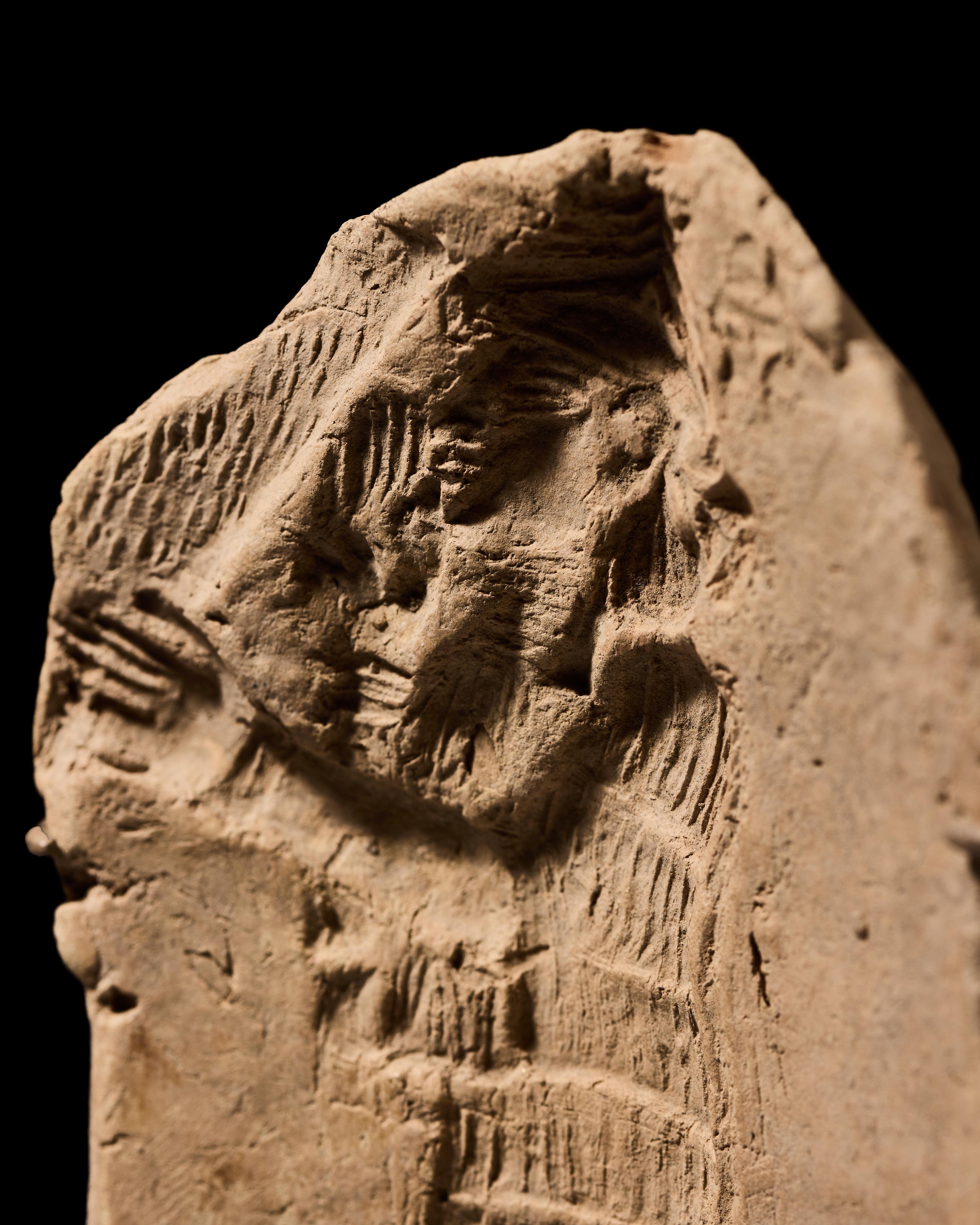A Sumerian Clay Mold of a Priest