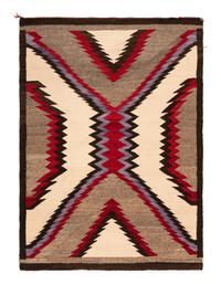 Navajo Single Saddle Blanket / Rug