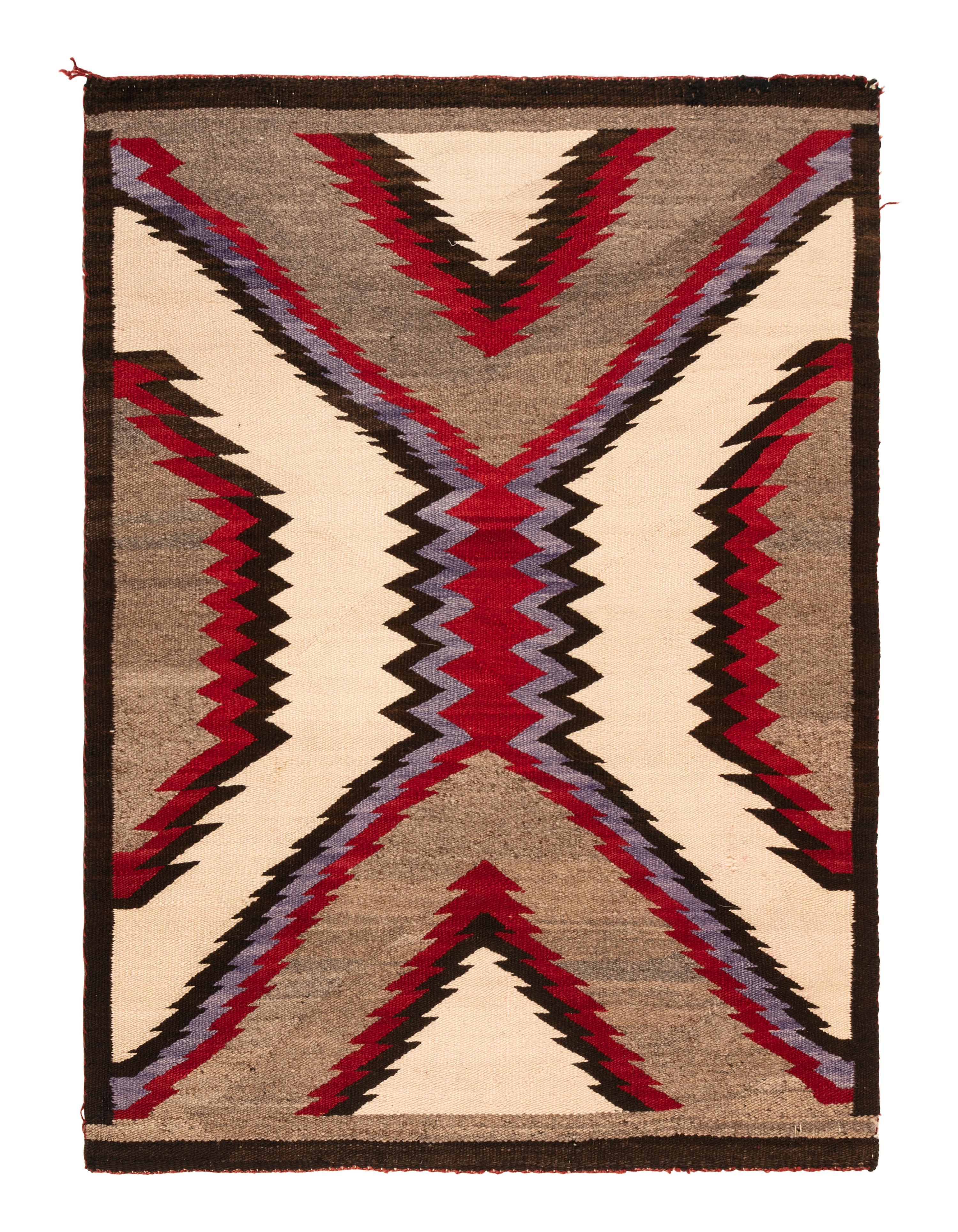 Navajo Single Saddle Blanket / Rug
