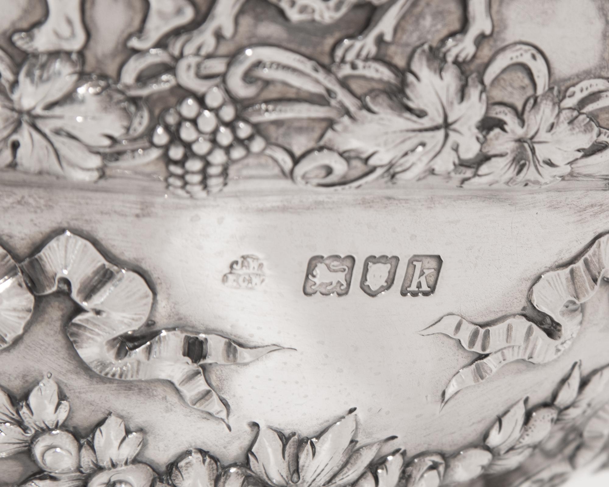 An Edwardian Silver Centerpiece Bowl