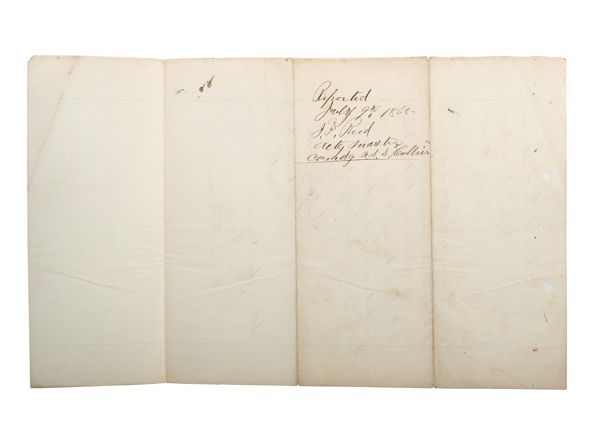 [SLAVERY & ABOLITION] -- [COCKRAN, Francis S. (1814-1886)]. Archive of letters to Maryland abolitionist and Underground Railroad supporter, comprising: