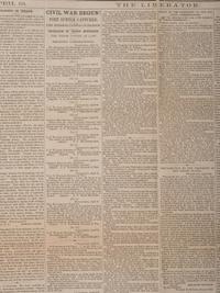 [CIVIL WAR]. 4 war-date newspapers, incl. capture of Fort Sumter and Lee's surrender at Appomattox.