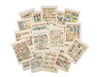[Children's & Illustrated] McCay, (Zenas) Winsor, and (Alfred B. Hunt). Collection of 42 Printer's Proofs for "Little Nemo in Slumberland"