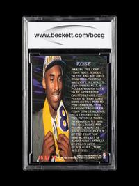A Group of 1996-97 Fleer Metal Kobe Bryant Rookie Basketball Cards,