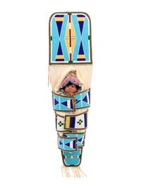 Beaded Hide Cradle, Full Size