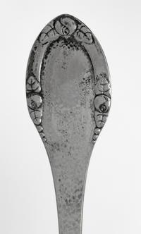 Five Danish Silver Flatware Articles