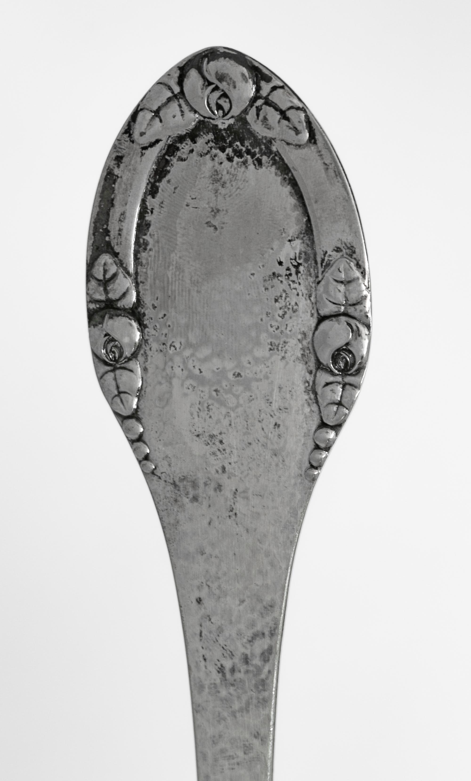 Five Danish Silver Flatware Articles