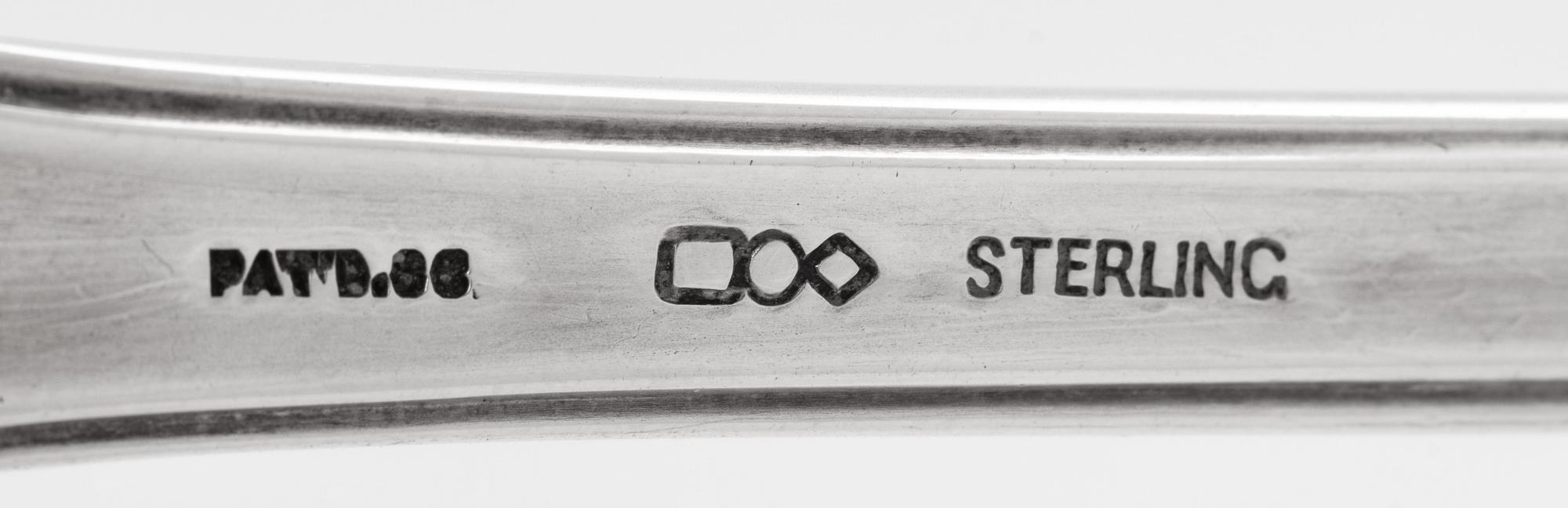 An American Silver Punch Ladle