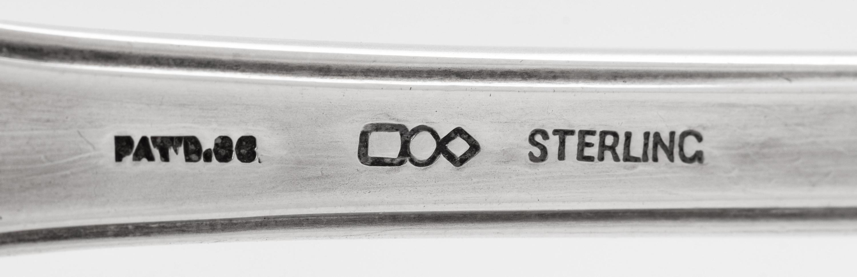 An American Silver Punch Ladle
