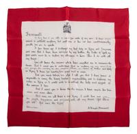 [ROYALTY]. A group of handkerchiefs, ceramics, and other ephemera from Queen VICTORIA, King GEORGE V, and King EDWARD VIII comprising: