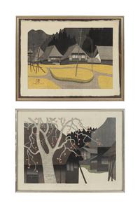 Manjushage, Kaki no Aizu, and Minori no Aizu (two works)