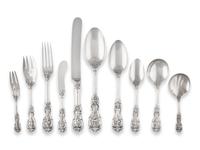 An American Silver Flatware Service