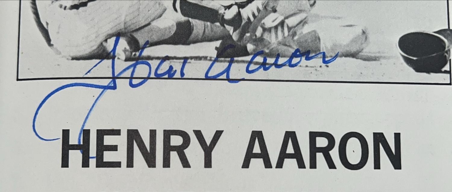 A Collection of Baseball Hall of Fame Signed Autograph Books Including Hank Aaron and Willie Mays (Beckett Authentication Services)