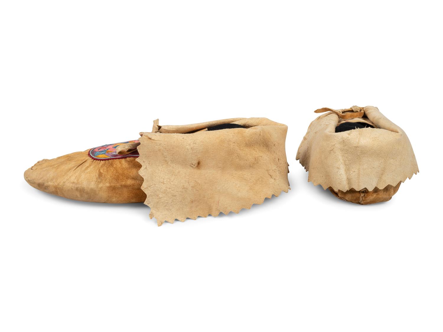 Group of Cree and Menominee Moccasins