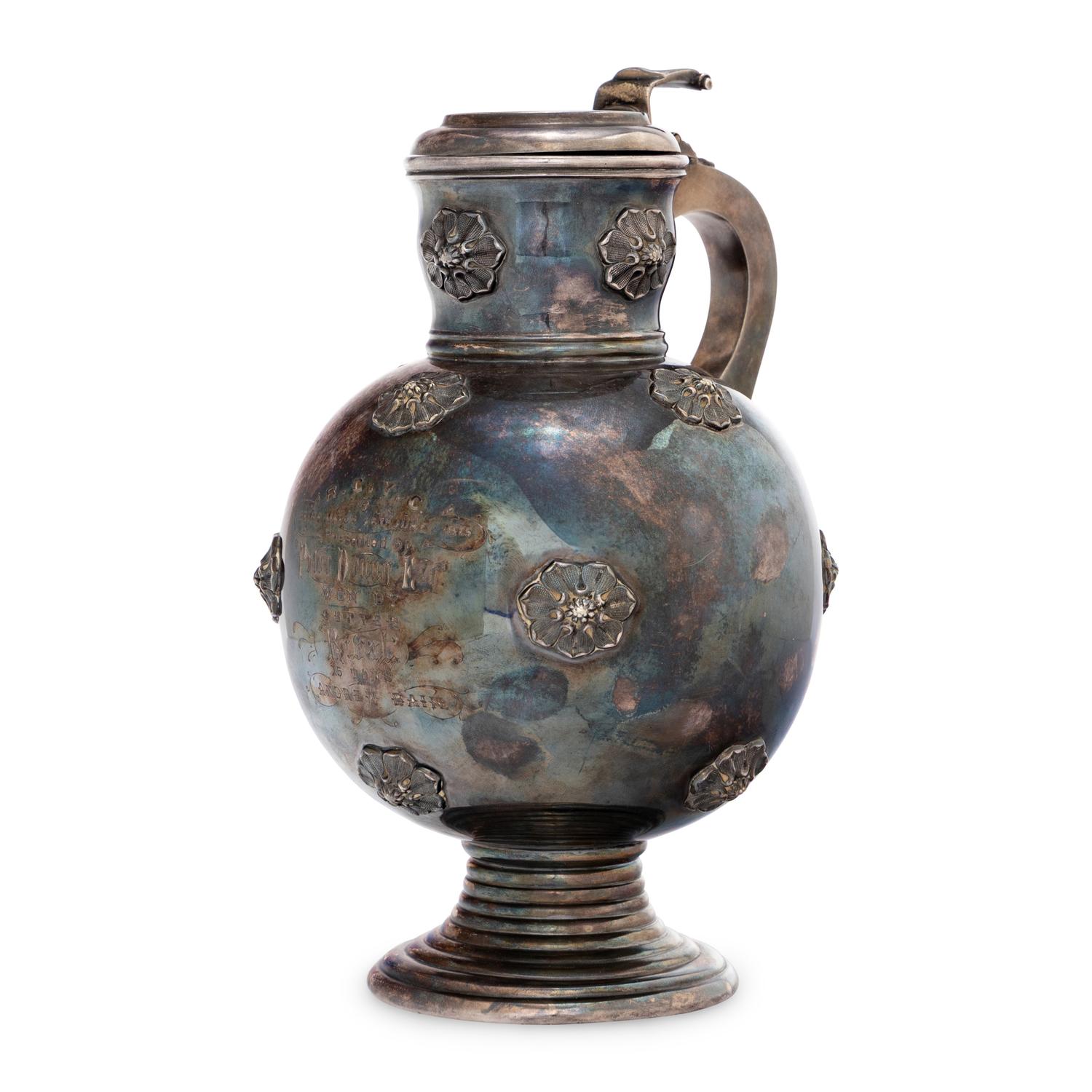 A Scottish Provincial Silver Sailing Trophy