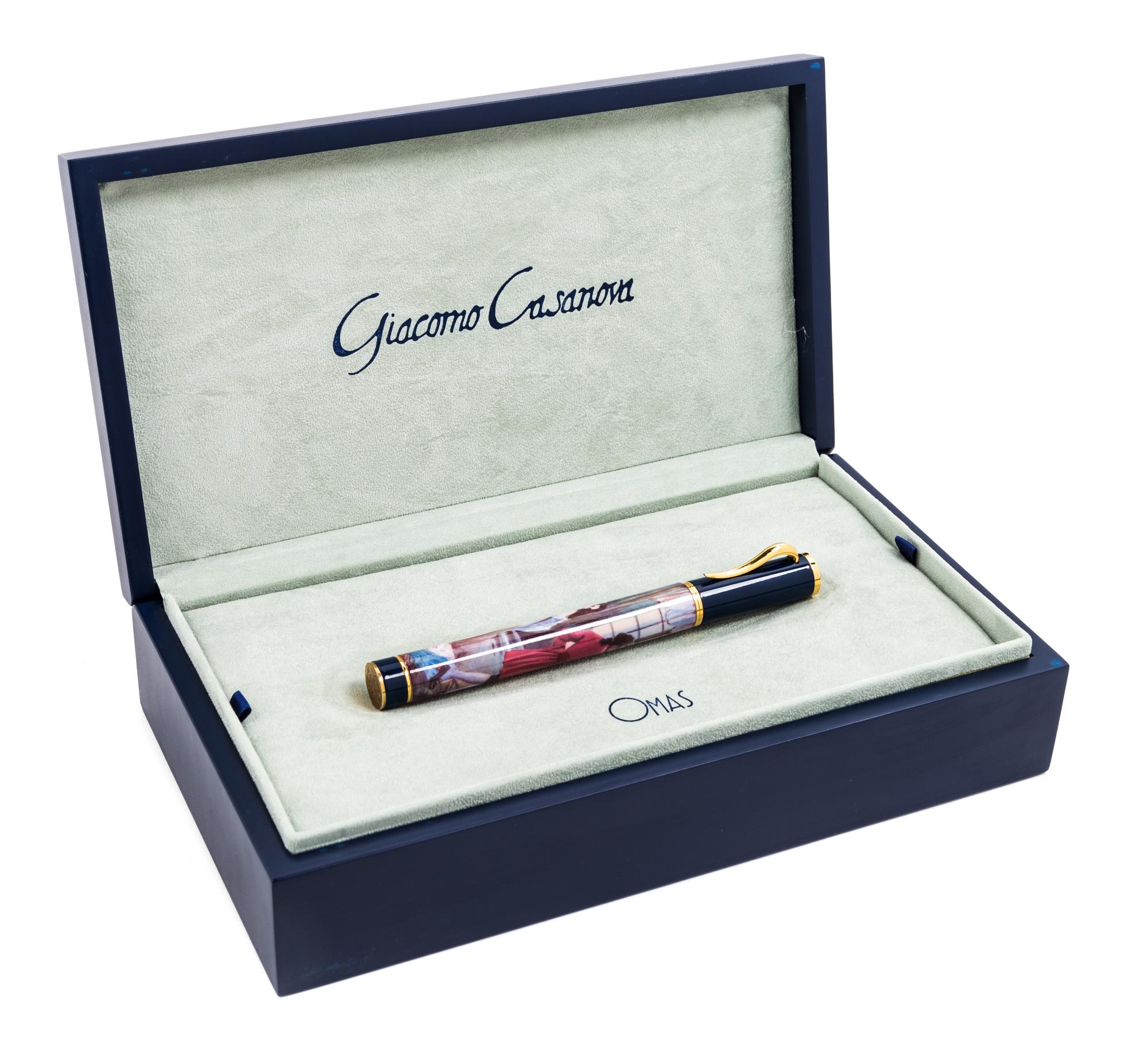 An Omas Giacomo Casanova Limited Edition Fountain Pen
