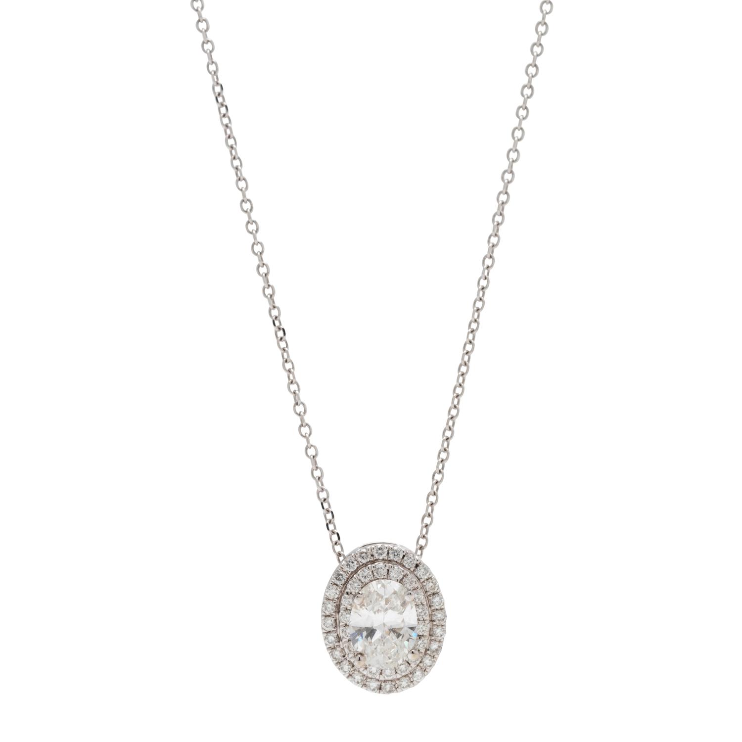 DIAMOND SLIDE PENDANT/NECKLACE