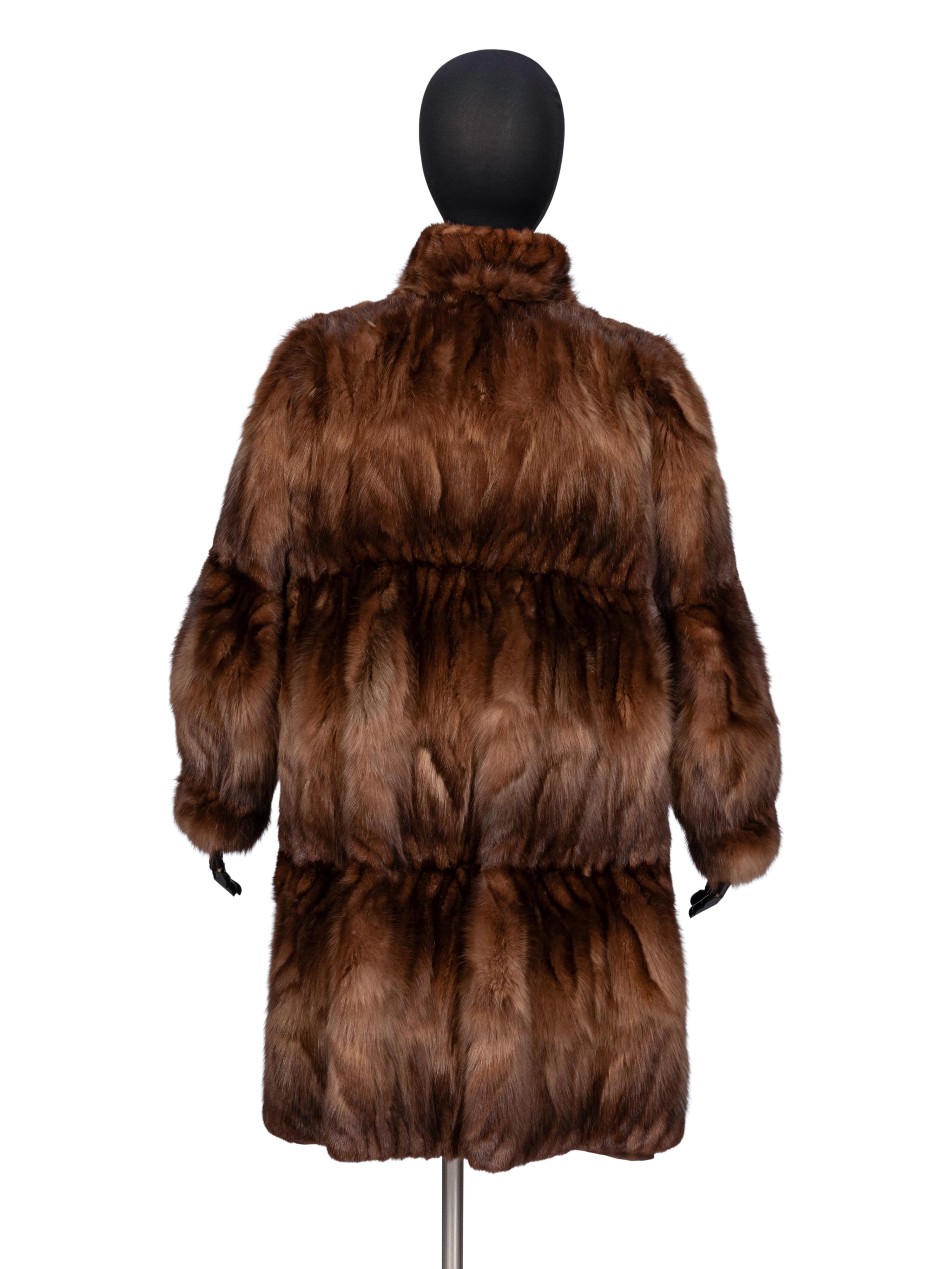 A Sable Fur Coat
