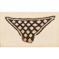 Four Peruvian Woven Cotton and Wool Textile Fragments