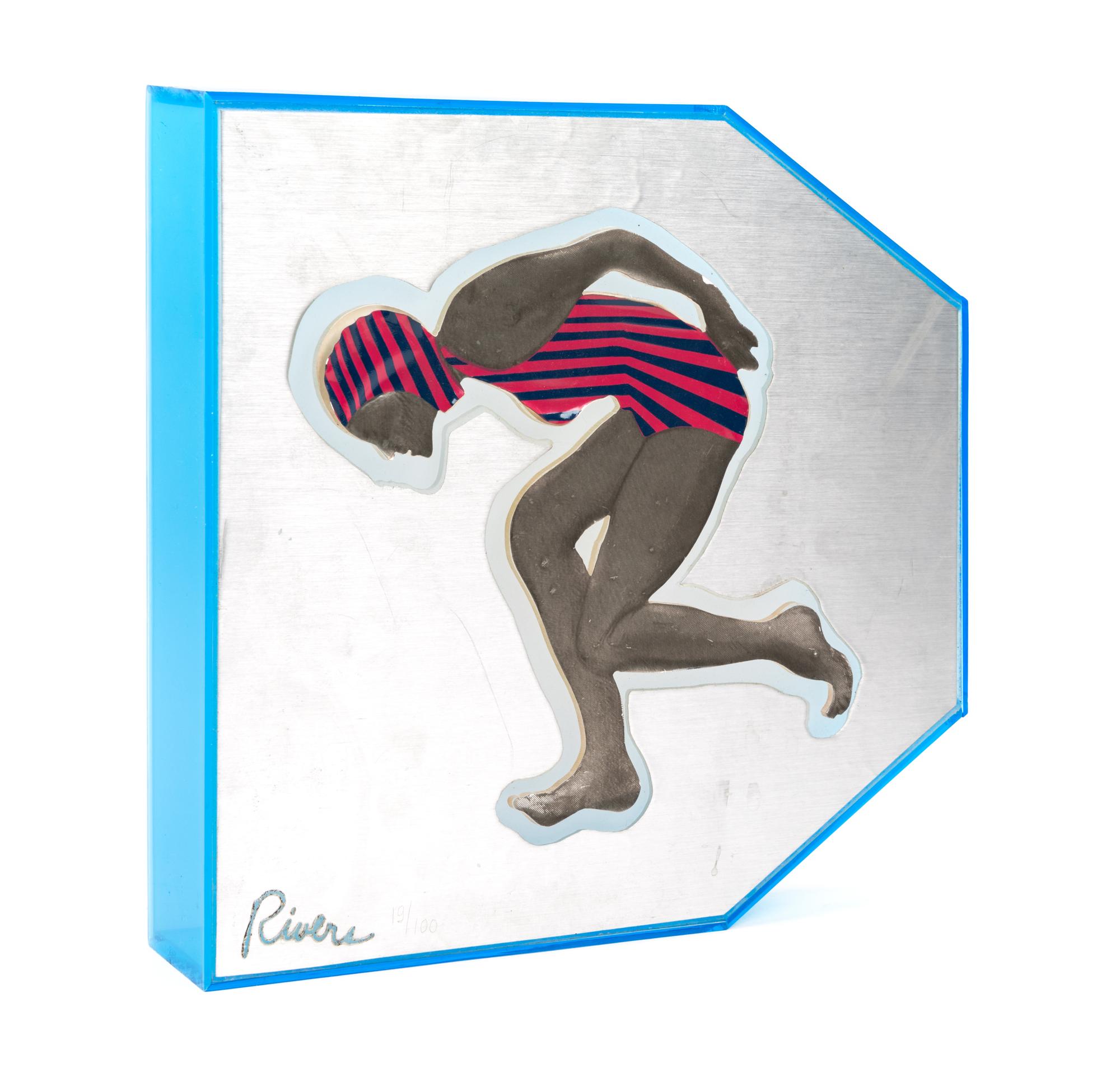 Larry Rivers, (American, 1923-2002), Swimmer II