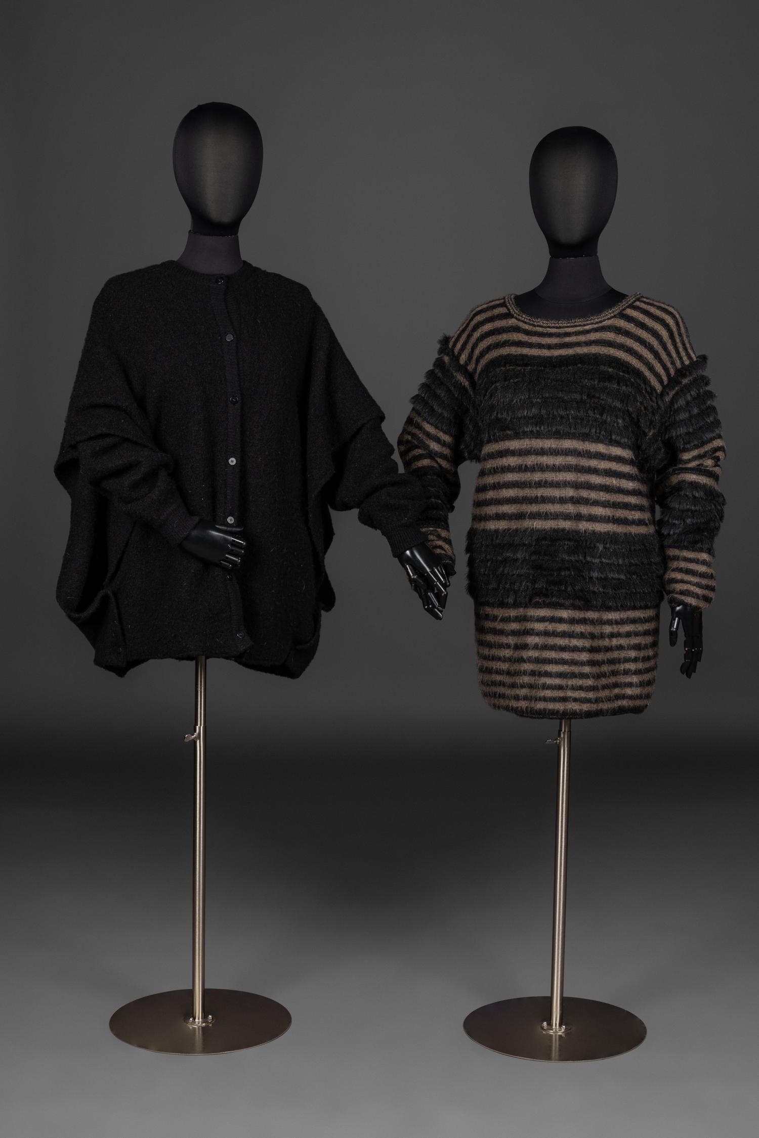 Two Issey Miyake Knit Tops, Early 1980s