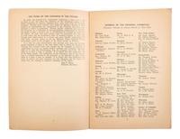 [CIVIL RIGHTS]. A pair of 1936 publications related to the National Negro Congress.
