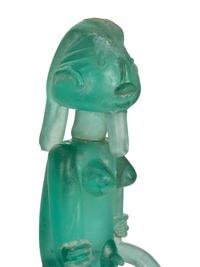 Dogon Sculpture, c. 1970s Seguso Vetri d'Arte, Italy