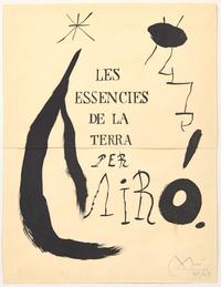 Joan Miró (Spanish, 1893-1983) - Projet pour la Page de Titre de l’Album 'Les Essencies de la Terra'