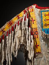 Sioux Quilled and Beaded Hide Shirt