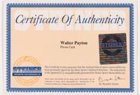A Walter Payton and Matt Suhey Dual Signed Autograph “The Prank” Framed and Mated Display