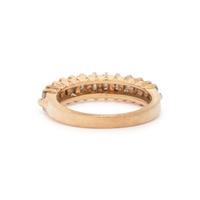 YELLOW GOLD AND DIAMOND RING