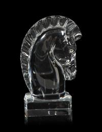 Four Steuben Glass Animal Figures