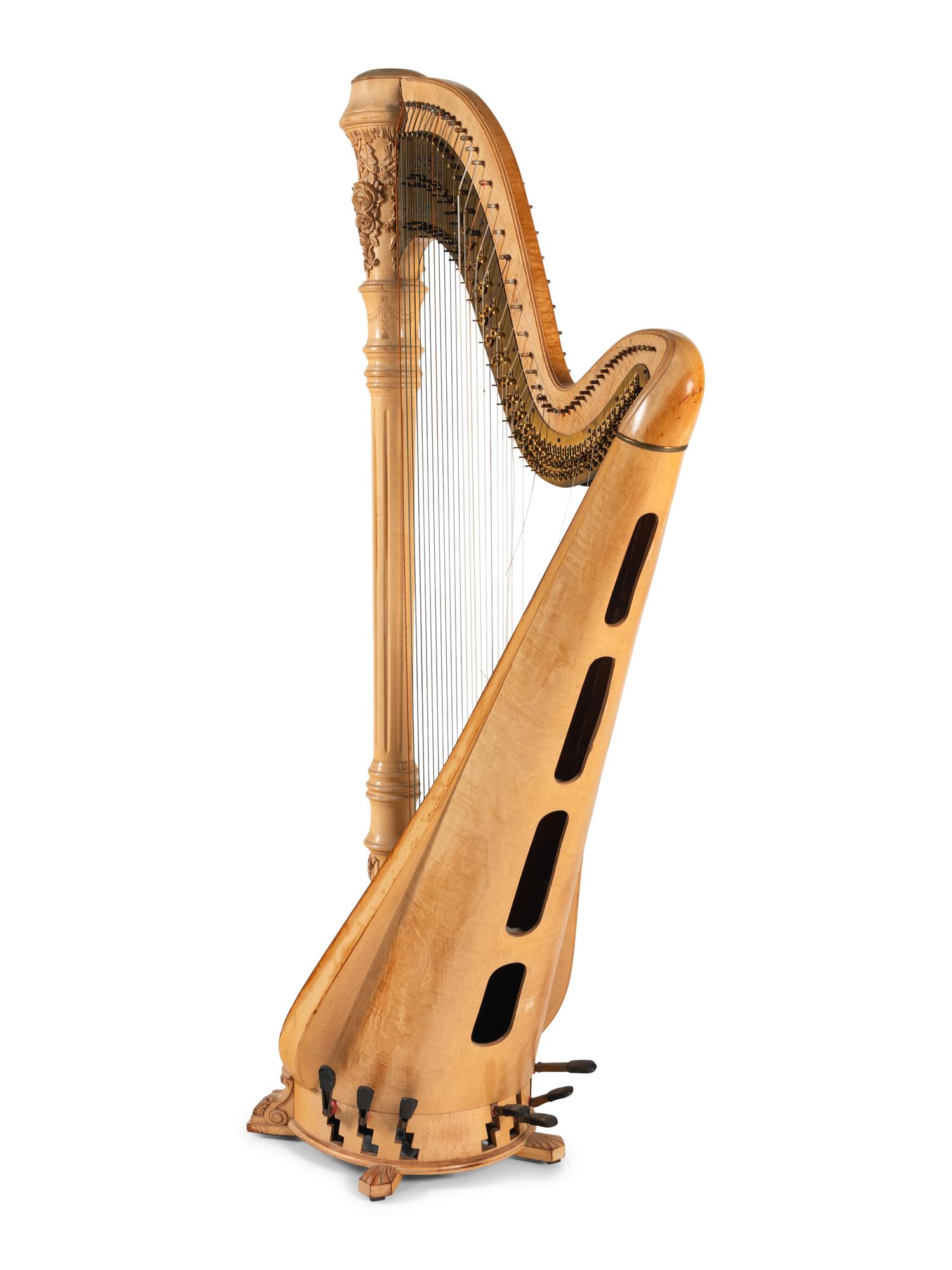 A W and W Venus Concert Grand Harp