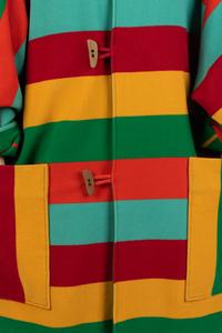 Two Designer Items: One Robave Coat & One Scarf by Nick Cave, 1990s