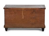 A Federal Grain-Painted Pine Blanket Chest