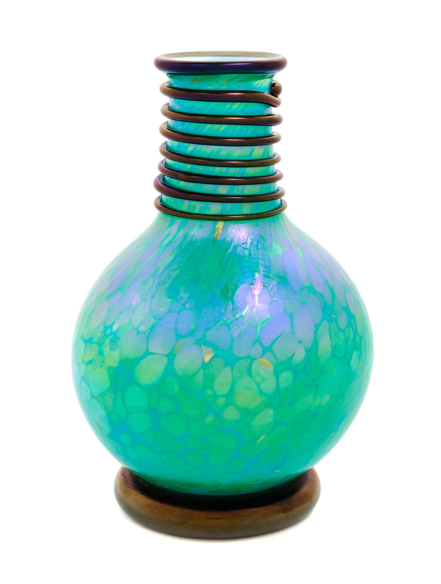 Orient & Flume, CHICO, CA, a glass vase by Richard Braley