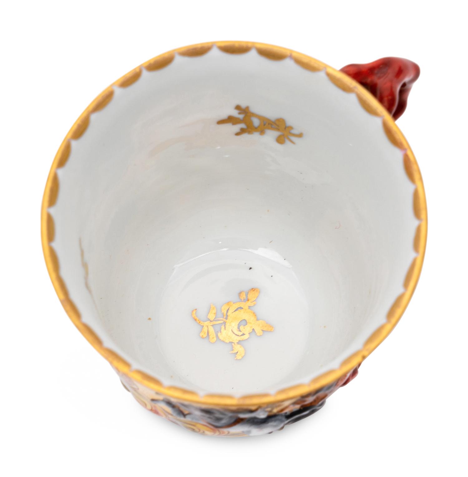 A Capodimonte Porcelain Dinner Service