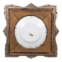 A Pair of Vienna Porcelain Cabinet Plates in Giltwood Frames