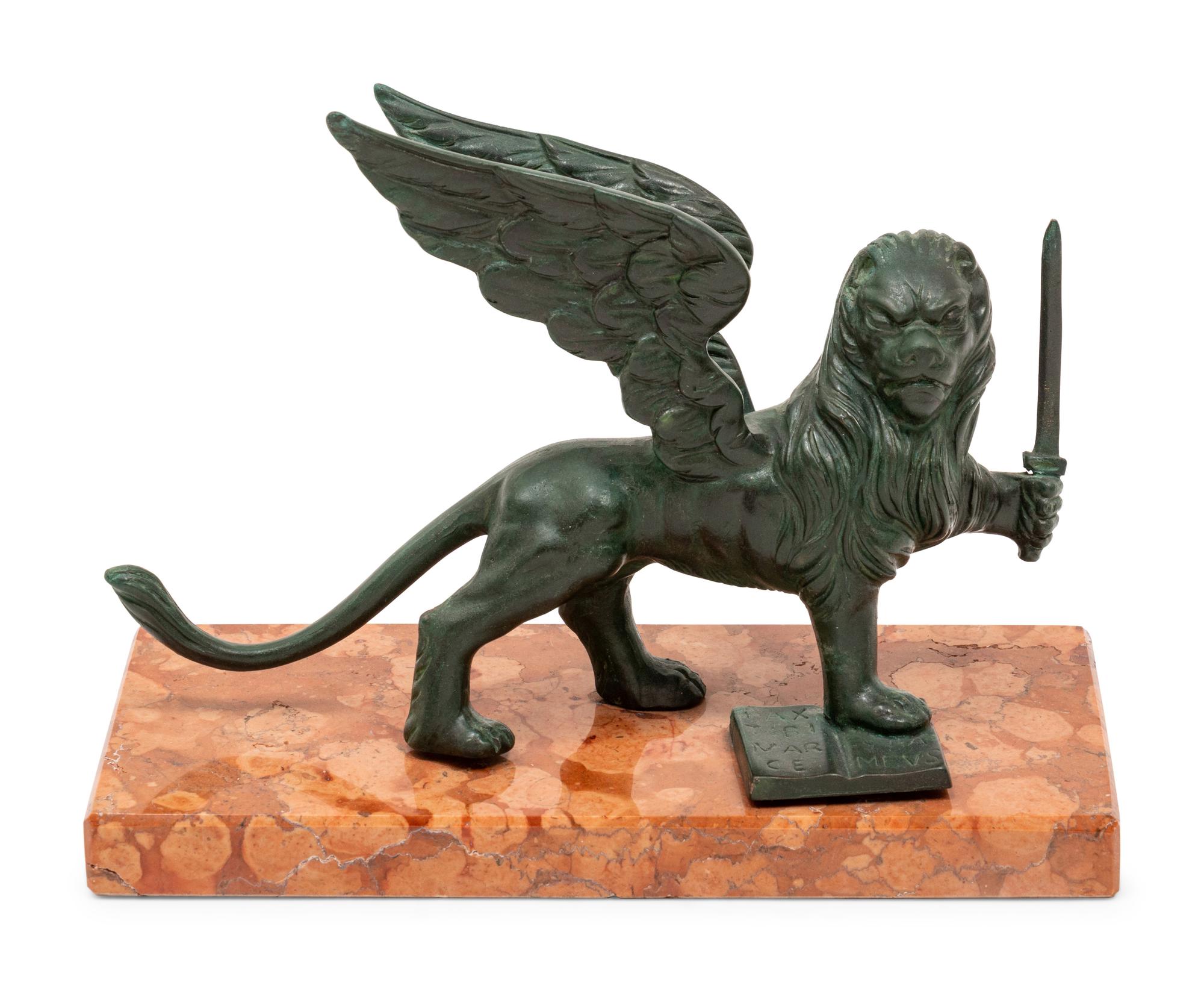 A Bronze Winged Lion of St. Mark's