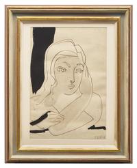 Jeune Fille Pensive , 1959
