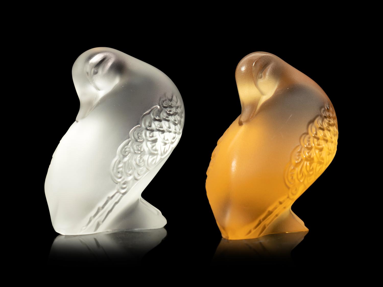 A Pair of Lalique Ducks