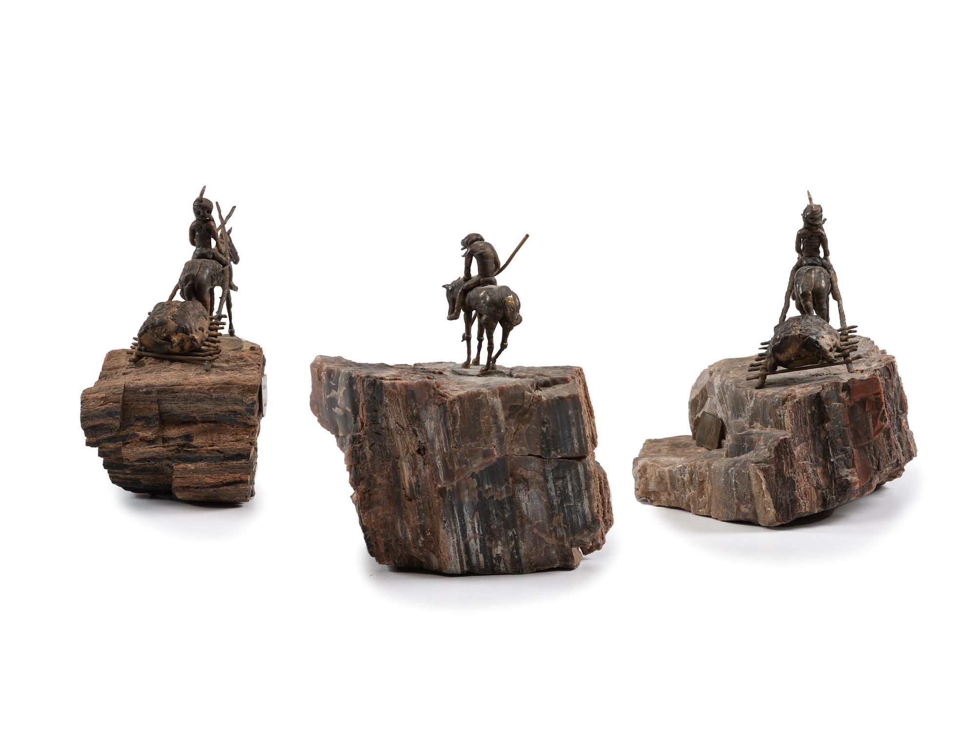 Group of Bronze Figures