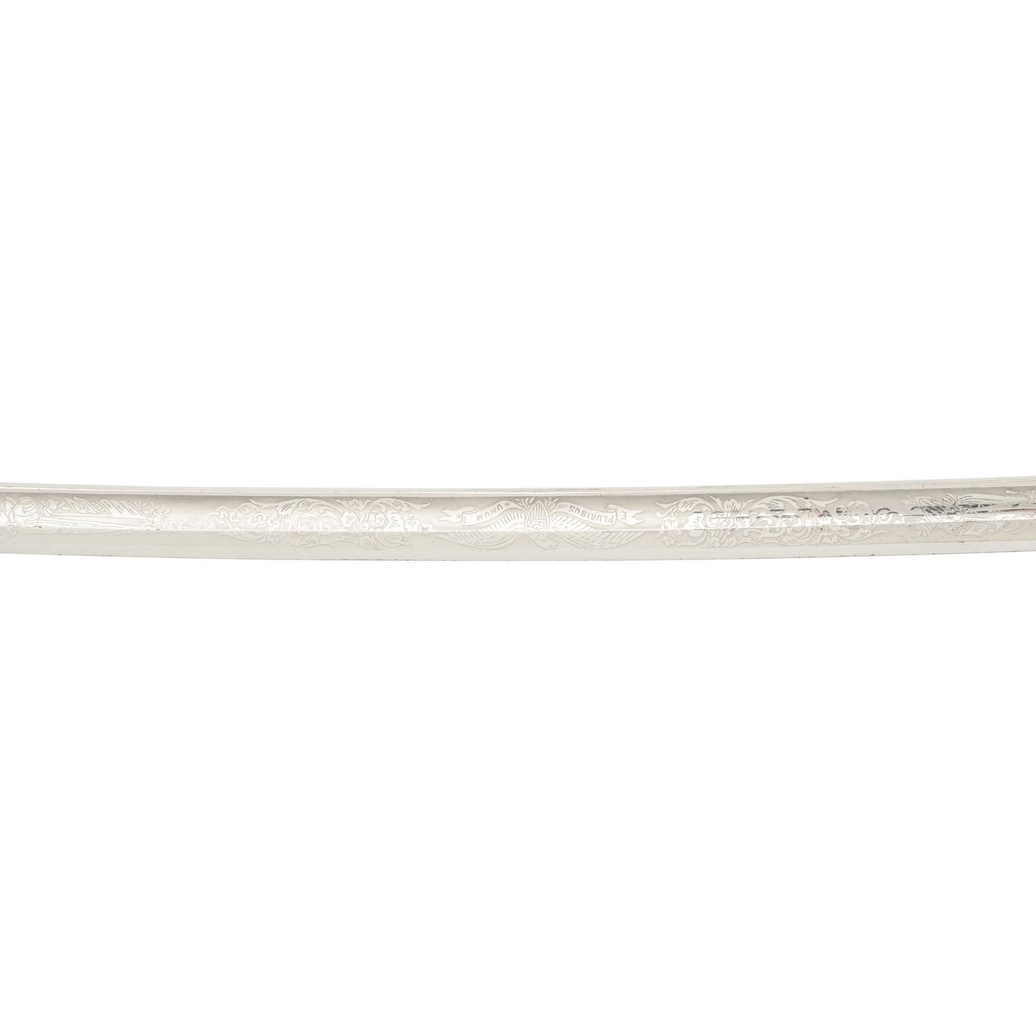 Military Archive of 1st Lt. (Later Major General) William Spencer McCaskey Including: Inscribed Civil War-era M1850 Sword, Philippine American War-era M1902 Sword, and 45 Original Letters and Photos