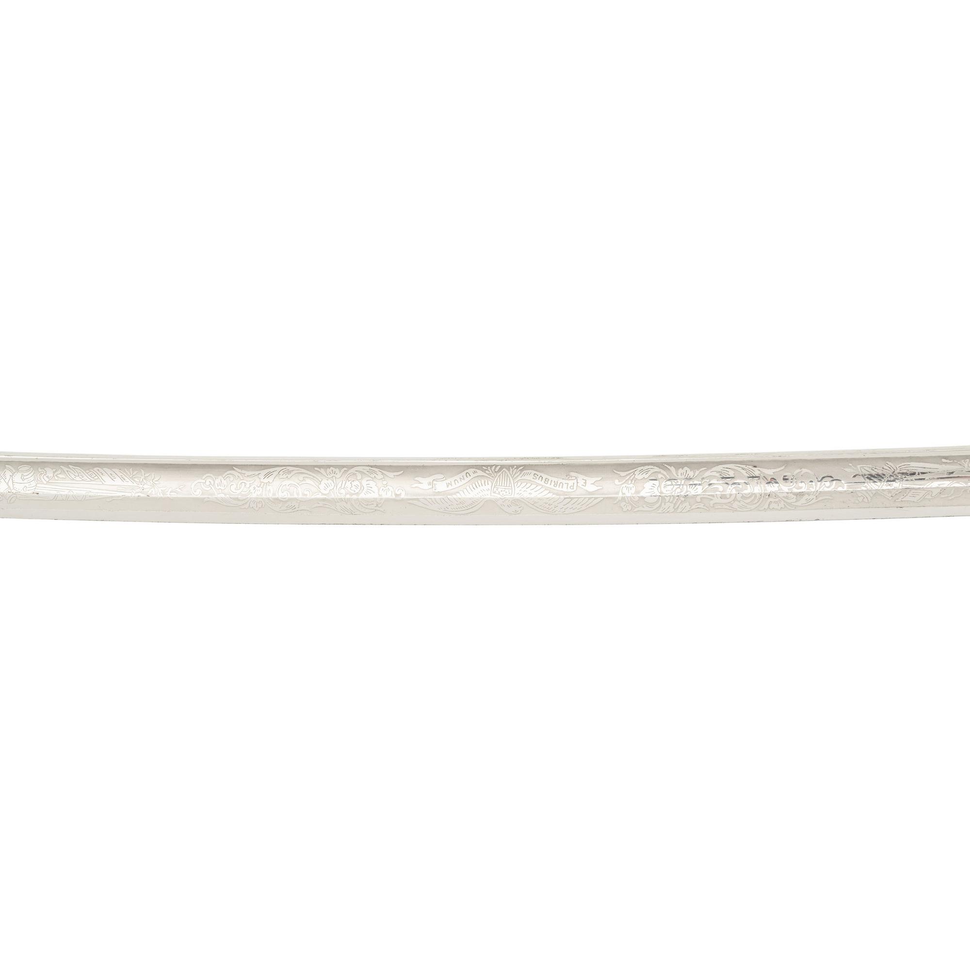 Military Archive of 1st Lt. (Later Major General) William Spencer McCaskey Including: Inscribed Civil War-era M1850 Sword, Philippine American War-era M1902 Sword, and 45 Original Letters and Photos