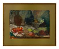Figures in Interior and Still Lifes (five works)