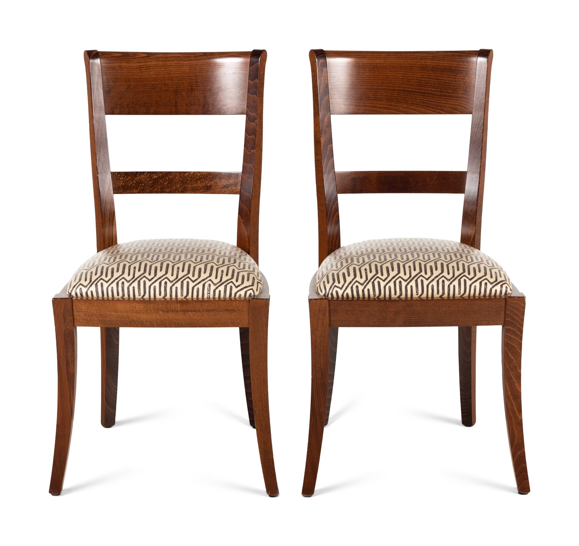 A Pair of Contemporary Side Chairs