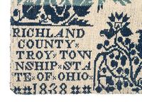 Three Jacquard Woven Cotton Coverlets