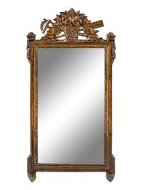 A Continental Carved Mirror