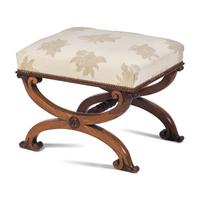 A Regency Mahogany Stool