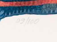Two Works: Classic Navajo Chief Blanket , edition 99/100 and Classic Navajo Chief Blanket - Third Phase , edition 77/100